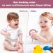 YAPROMO Silicone Teether Bracelet Cute Babies Teething Ring Unisex Teething Toy for Baby Silicone Chew Bracelet Pink - Buy Online on GoSupps.com