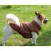 Joydaog XL Fleece Lined Dog Jacket - Warm & Windproof Winter Vest for Cold Weather - Extra Soft Brown - Buy Online on GoSupps.com