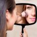 BeautifyBeauties Makeup Hand Mirror 7.5 X 11 - Portable Vanity Mirror for Flawless Makeup Application - Buy Online on GoSupps.com