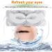 Qukaim Collagen Eye Mask Collagen Eye Mask 20 Pairs Anti Wrinkle Aging Eye Mask Moisturizing Eye Patch for Relieving Fatigue - Buy Online on GoSupps.com
