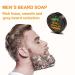 Beard Cleanser Shampoo Bar | Reduce Gray Hair Smooth & Nourish Your Beard - Buy Online on GoSupps.com