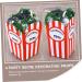 Ciieeo Fiesta Party Favors 2pcs Halloween Popcorn Foam Accessories Artificial Russian Ravioli Dumpling Mold - Buy Online on GoSupps.com