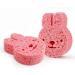 Baby Sponge for Bathing | Wood Pulp Sponge Soft Bath Sponges - Bath Rub Cute Shower Sponge Shower Brush Body Scrubber Dead Skin Remover for Deep Cleansing Pink - Buy Online on GoSupps.com