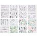 CHANGAR Nail Art Stickers Water Transfer Nail Decals Flower Leaf Plants Fruits Summer Series Design Manicure Tips 29 Sheets Nail Tips Charms Applique DIY Toenails Nail Art Decorations Accessories - Buy Online on GoSupps.com