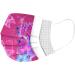 50PCS Valentines Day Disposable_Face_Masks Gradient Printed Adults 3 Layer Covers with Nose Wire for Women Men Purple Orchid-50PCS - Buy Online on GoSupps.com