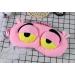 Cartoon Frog Eye Mask - Pink Fluff Eye Cover for Funny and Comfortable Sleep | Apanphy Eye Mask for Sleep and Travel - Buy Online on GoSupps.com