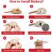 Gigwi Interactive Electric Cat Toy with Furry Tail - Automatic Squeaky Mice for Indoor/Outdoor Exercise - Brown Mouse (Original) - Buy Online on GoSupps.com