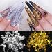 5g/bag Fantasy Shiny Colored Nail Art Sequin Aurora Fragment Irregular Candy Paper Shell Paper(09) - Buy Online on GoSupps.com