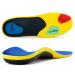 Professional Arch Support Sport Insoles for Women&Men Plantar Fasciitis Running Shoe Inserts Shock Absorption Athletic Shoe Insoles for Flat Feet Pain Relief-Reduce Muscle Soreness Orthotic Insert M Blue M (Men's 7-8/Women's 9-10)