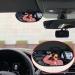 Baby Backseat Mirror - 360 Rotatable Rearview Safety Mirror with Adjustable Angle and Suction Cup - Black - Buy Online on GoSupps.com