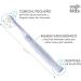 Buy Nano-B Children's Toothbrush - Silver Impregnated Bristles & Blue Handle | International Shipping - Buy Online on GoSupps.com