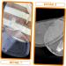 NOLITOY 4pcs Clear Gel Forefoot Cushions - Comfortable Palm Rest Inserts for Sandals & Flip-Flops | Shockproof Toe Protectors & Foot Support Insoles - Buy Online on GoSupps.com