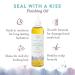 Seal with a Kiss Finishing Oil - Moisturizing & Polishing for Curly Hair | Argan & Castor Oil | Sulfate Free - 8oz - Buy Online on GoSupps.com