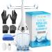 Enema & Vaginal Douche Kit by Tilcare - Electric Douche with 3 Speed Settings & Remote Control - Enemas for Colon Cleanse for Women & Men - Soft Silicone Enema Bulb Cleaner with 15 Gloves & Towel