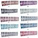 rongweiwang 24 Pieces Fake Nails Press on Flat-end Artificial Nail Tips Elegant DIY Accessory Beauty Kit Manicure Decoration rose red - Buy Online on GoSupps.com