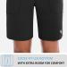 SANTINY Women's High Waisted Bermuda Shorts with Zipper Pocket - Black Large - Buy Online on GoSupps.com