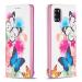 Miagon Wallet Folio Flip PU Leather Case for Samsung Galaxy A31 Creative Painted Design Full-Body Protective Cover Card Holder Kickstand Magnetic Butterfly Flower Samsung Galaxy A31 Butterfly Flower