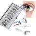 Magnetic Eyelashes with Applicator Reusable Magnetic Eyelashes Natural Look 4 Pairs of Magnetic Lashes Natural Magnetic Eyelashes without Eyeliner 5 Magnets Each False Eyelashes Magnetic No Glue - Buy Online on GoSupps.com