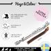 Hugo & Celine Pizzle Sticks - Lollipup 100% Natural Dog Chew Treats 20cm Long - Buy Online on GoSupps.com