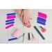 400 Pcs Mini Nail Files Bulk - Double Sided Emery Board Nail File for Natural Nails - Disposable Blue and Pink Manicure Tool Set for Home Salon Use - Travel Size for Men Women Kids - Buy Online on GoSupps.com