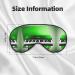 Buy Green & White Piano Keys Print Unisex Sleep Eye Mask - Soft Comfort Travel Shade for Yoga & Shift Work - Buy Online on GoSupps.com