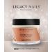 Legacy Nails Professional NUDE Cover Acrylic Powder 2oz - Perfect for French Nail Art and Natural-Looking Nail Extensions - Buy Online on GoSupps.com