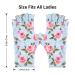 MelodySusie UV Glove for Gel Nail Lamp - Professional UPF50+ Manicure Gloves in Elegant Queen Rose - Buy Online on GoSupps.com