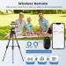 MoKo Camera Tripod for iPad & iPhone with Travel Bag - Universal Holder & Wireless Remote - Phone, Camera, Webcam & Projector Stand - Buy Online on GoSupps.com