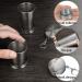 Tessco 6-Piece Stainless Steel Collapsible Cup Set - Ideal for Travel, Hiking, and Picnics - 75ml/2.5oz - Includes Keychain - Buy Online on GoSupps.com