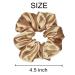 Satin Silk Hair Scrunchies - Pack of 12 Assorted Multicolored Hair Ties for Women and Girls - Buy Online on GoSupps.com