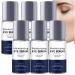 S rum hydratant et claircissant pour les yeux l'acide hyaluronique traitement anti- ge pour les yeux cr me anti-rides pour les cernes poches et poches sous les yeux r duit les ridules (6PCS)