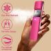 DenniesCare Nano Mister - Cool Mist Facial Sprayer for Lash Extensions | USB Rechargeable Mini Face Steamer in Rose Red - Buy Online on GoSupps.com