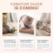 RUMUUKE Cat Scratcher Pad Cardboard Lounge Bed 3-Pack with Catnip - Durable Reversible Corrugated Scratching Pad - Buy Online on GoSupps.com