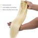 Yamel Ponytail Extension Blonde Long Straight 20 Inch Upgrade Wrap Around Fake Ponytail Synthetic Hair Extensions Clip in Ponytail Hairpiece for Women Blonde 20 Inch (Pack of 1) - Buy Online on GoSupps.com