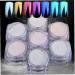 1pc Nail Powder Mirror Effect Powder Holographic Nail Powder Pearl Nail Pigment Nail Art Powder(1g Wine Red) - Buy Online on GoSupps.com