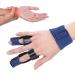 YUYTE Two Fingers Splint - Adjustable Support Brace for Broken Fingers Injuries Arthritis & Pain Relief | International Shipping - Buy Online on GoSupps.com