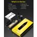 Unibono Ear and Nose Hair Trimmer Kit with Dual-Hole Vortex Cleaning System - Rechargeable Facial Grooming Tool for Men and Women, Wet/Dry Use, Gold - Buy Online on GoSupps.com