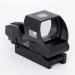 Veteran Owned DD119 Battle Flag Edition red dot Sight, Reflex Sight. Red and Green reticles Black