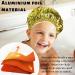 4 Pieces Aluminum Heat Cap Set - Deep Edition Heating Cap for Salon Hair Care | Waterproof Drying Hood - Buy Online on GoSupps.com