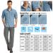 Men's Sun Protection Hiking Fishing Safari Shirt | Quick Dry Cargo | Blue X-Large - Buy Online on GoSupps.com