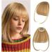 Bangs Hair Clip Real Human Hair Bangs Natural Bang Hair Clip In Bangs Fringe With Temples Hairpiece for Women Clip on Air Bang 4.5in Bangs Clip in Hair(Color:Black Brown) - Buy Online on GoSupps.com