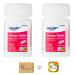 Equate Allergy Relief 25 mg 100ct Tablets (Pack 2) + Createandbundle Sticker