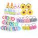 HCliptie 74 PCS Baby Girl's Hair Accessories Clips: Cute Hair Bows & Elastic Hair Ties Gift Set - Buy Online on GoSupps.com