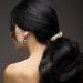 6-Piece Champagne Pearl Hair Claw Clips Set - Retro Non-Slip Barrettes for Women and Girls - Buy Online on GoSupps.com