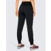 CRZ YOGA High Waisted Lightweight Workout Joggers for Women with Pockets - 28.5'' Black - Buy Online on GoSupps.com