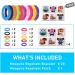 20 Pack Waterproof Mosquito Bracelets for Kids & Adults - Deet-free Natural Wrist Bands with 4 Patches - Buy Online on GoSupps.com
