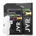 JVR Nose Strips for Blackhead Removal on Oily Skin Mighty Deep Cleansing Pore Strips for Pore Unclogging 10 Count Features Charcoal & Witch Hazel 1.11 Ounce