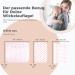 Set of 2 Pink SLIM Changing Mat Cover Terry Towelling for Wedge Pad - Soft & Absorbent - Pink Star Design - Buy Online on GoSupps.com