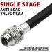 BV High Pressure Bike Fork Rear Shock Suspension Pump 300/400 PSI with Gauge and Micro Adjustment Button - Buy Online on GoSupps.com