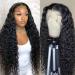 Deep Wave Lace Front Wigs Human Hair Wigs for Black Women 150% Density 13x4 HD Frontal Wigs Human Hair Lace Front Wigs Pre Plucked with Baby Hair Natural Hairline (22inch) 22 Inch 13x4 Deep Wave Lace Front Wigs